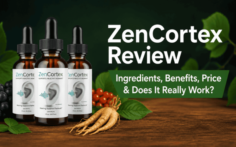 ZenCortex Review: Ingredients, Benefits, Price, Safety & Does It Really Work?